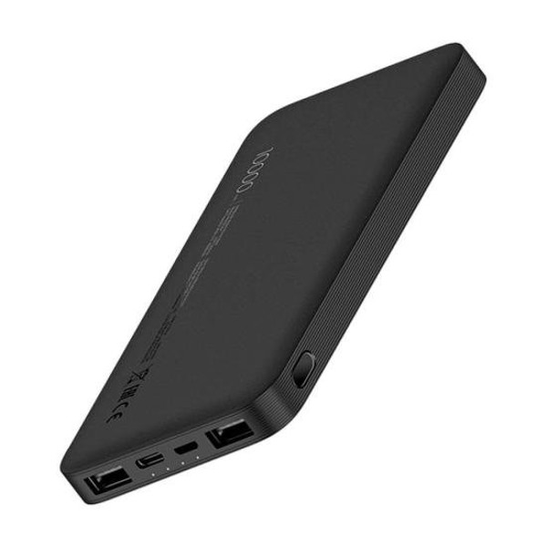 Carregador Portátil Xiaomi Redmi Power Bank 10000mAh Preto