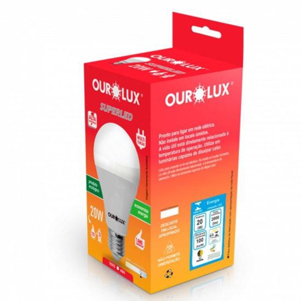 Lâmpda de LED 20W 6500K SUPERLED Bivolt OUROLUX
