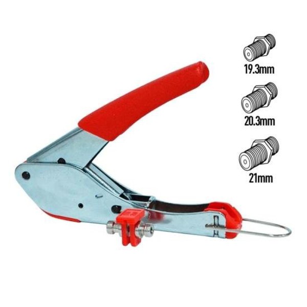 Alicate de Compressão para Crimpar Cabo Coaxial RG59/6 EXBOM