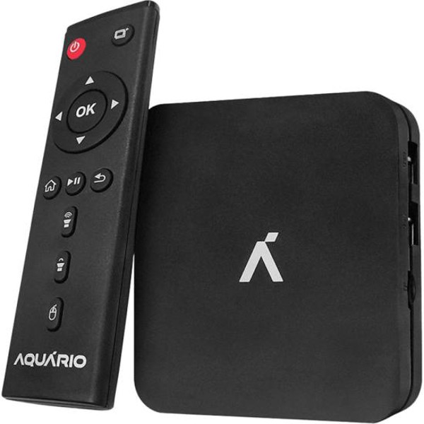 Smart Tv Box Aquário STV-3000 Padrão 4k 8gb Preto