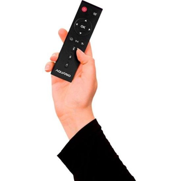 Smart Tv Box Aquário STV-3000 Padrão 4k 8gb Preto
