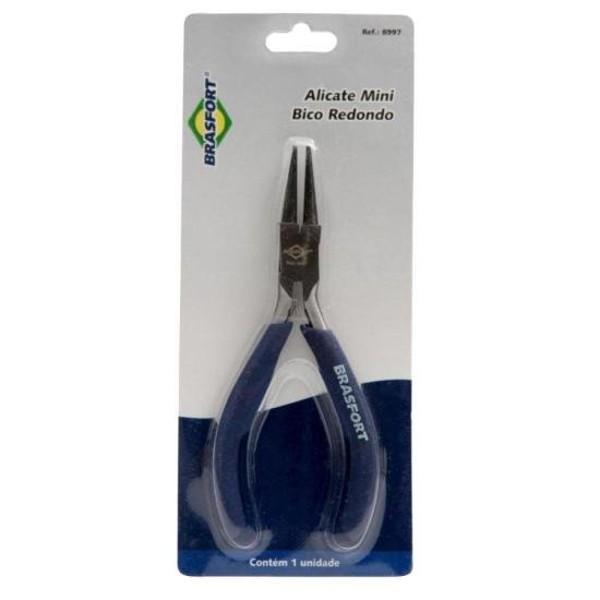 Alicate Mini Bico Redondo 5" Brasfort