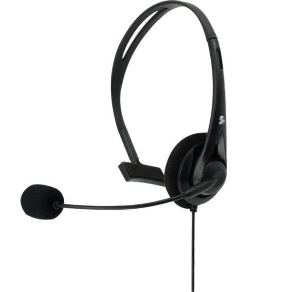 Headset Office 5+ 015-0100 Com Conector RJ9 Para Telefone