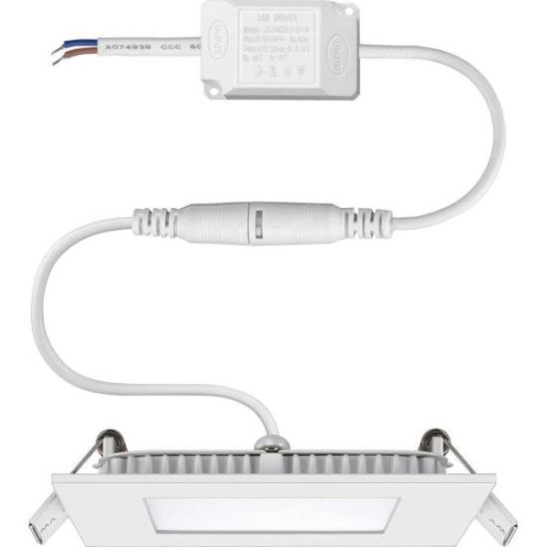 Painel Plafon Led 24w 6500k Embutir Quadrada Elgin