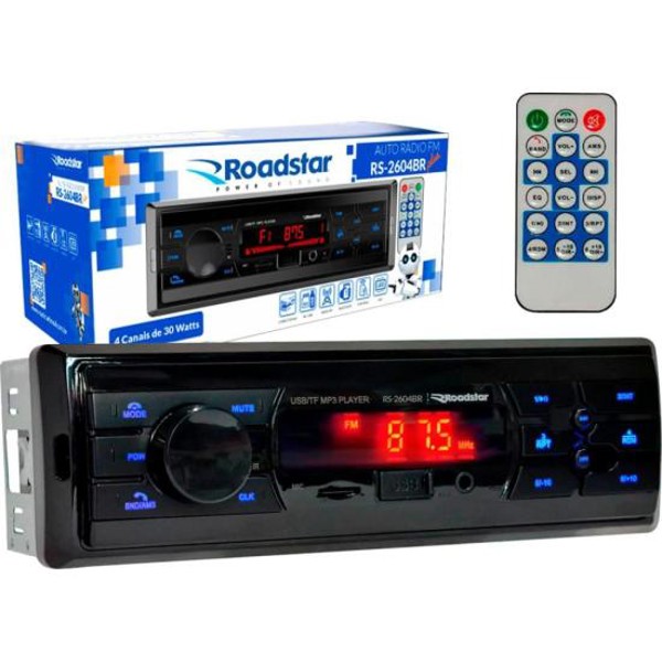 Rádio Roadstar RS-2604BR USB/Bluetooth