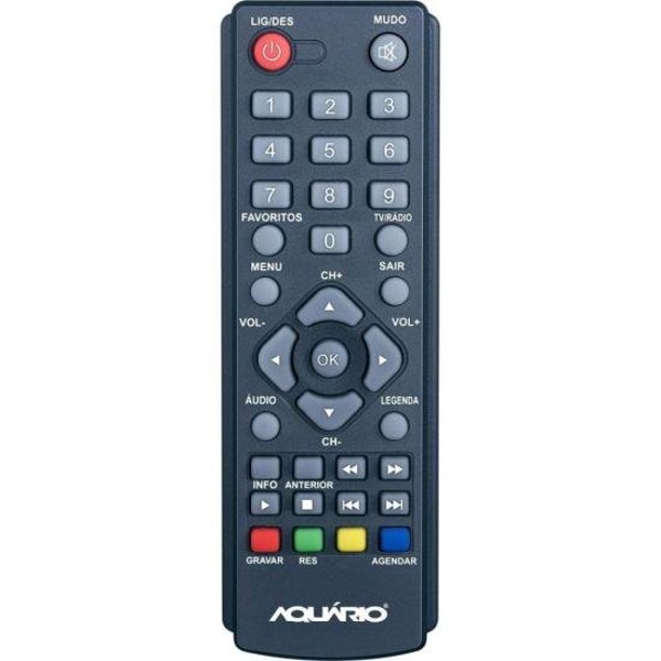 Controle Remoto Aquário DTV4000 Preto