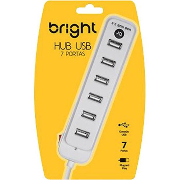 Hub 7 Portas Bright Branco