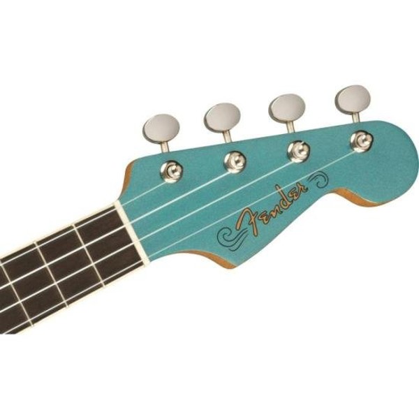 Ukulele Elétrico Fender Fullerton Jazzmaster Tidepool