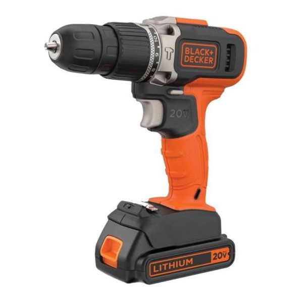 Parafusadeira/Furadeira Impacto 3/8" Black Decker BCD704C1-BR 20v Bivolt