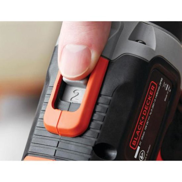 Parafusadeira/Furadeira Impacto 3/8" Black Decker BCD704C1-BR 20v Bivolt