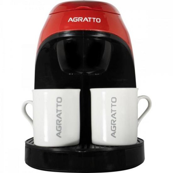 Cafeteira Elétrica Aroma Agratto ACFP01-02 Vermelha 220v