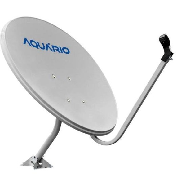 Antena Parabólica Aquário DHT-60 Offset Banda KU 60cm - CX / 5