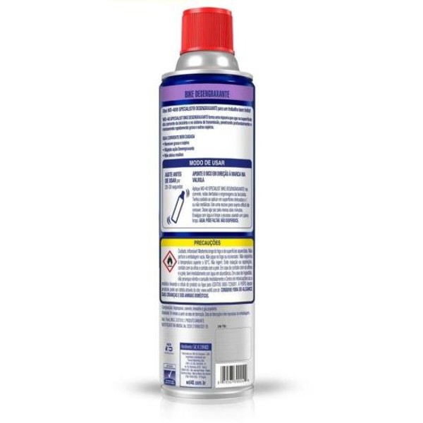Desengraxante 285ml WD40 Bike - CX / 6