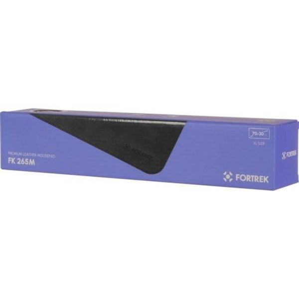 Mouse Pad de Couro Premium Fortrek FK 265M (700x300mm) Preto