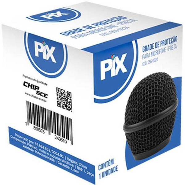 Globo Para Microfone 055-0223 Preto Pix