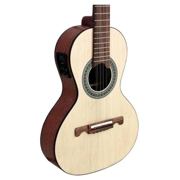 Viola Cinturada Giannini VS4H Faia Eletroacústica Natural Satin