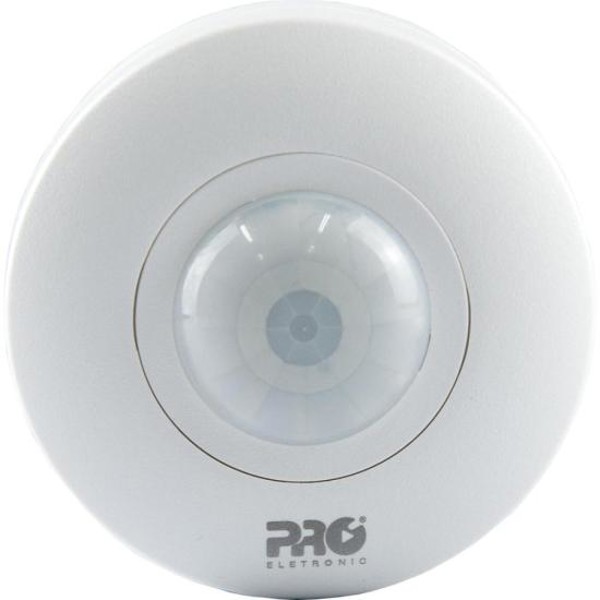 Sensor de Presença Sobrepor Teto 360° Proeletronic