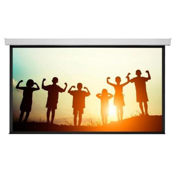 Tela de Projeção Retrátil Sumay TRCS133 2,95X1,64m