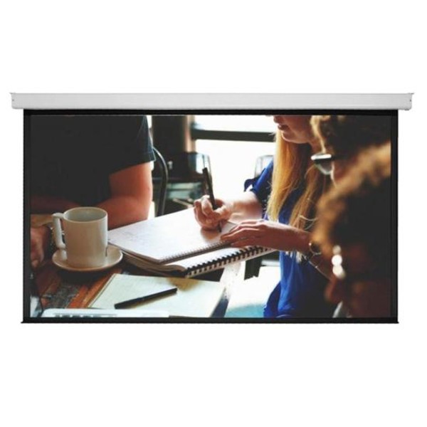 Tela de Projeção Retrátil Sumay TRCS133 2,95X1,64m