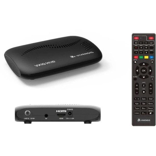Receptor Para TV SATHD VX10 Banda KU Vivensis