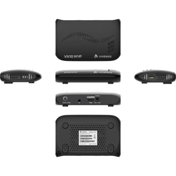 Receptor Para TV SATHD VX10 Banda KU Vivensis