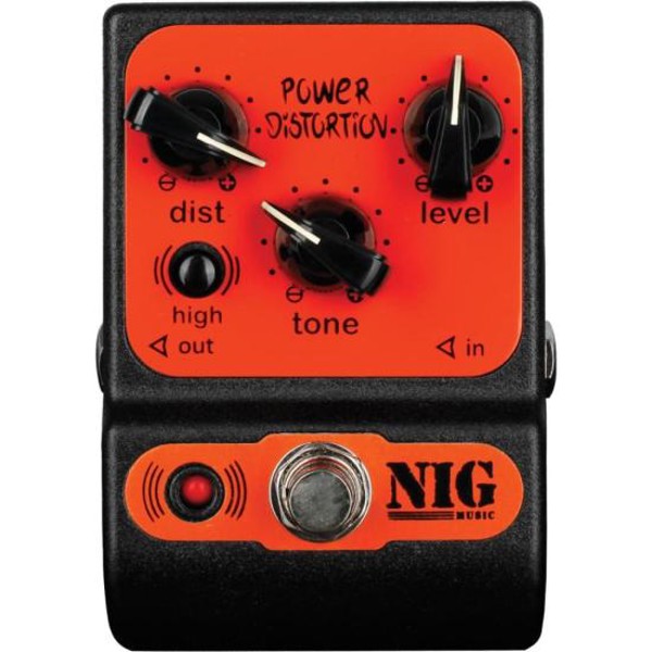 Pedal Analógico Power Distortion NIG