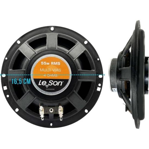 Kit Com 2 Alto-falantes 6" Leson JB Flex 110w