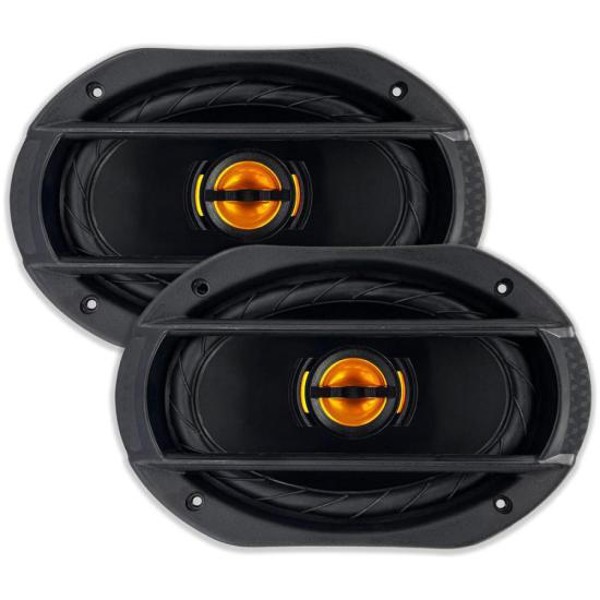 Kit Com 2 Alto-falantes 6x9" Leson JB69 Flex 110w