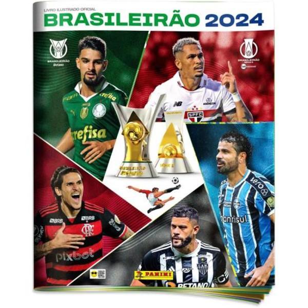 Álbum de Figurinhas Brasileirão 2024 Panini - PCT / 10