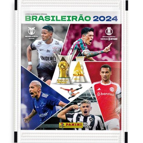 Figurinhas Brasileirão 2024 Env.C/5 Panini - CXF / 100
