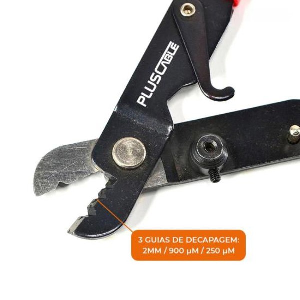 Alicate Decapagem de Fibra Óptica LT-S50 Pluscable