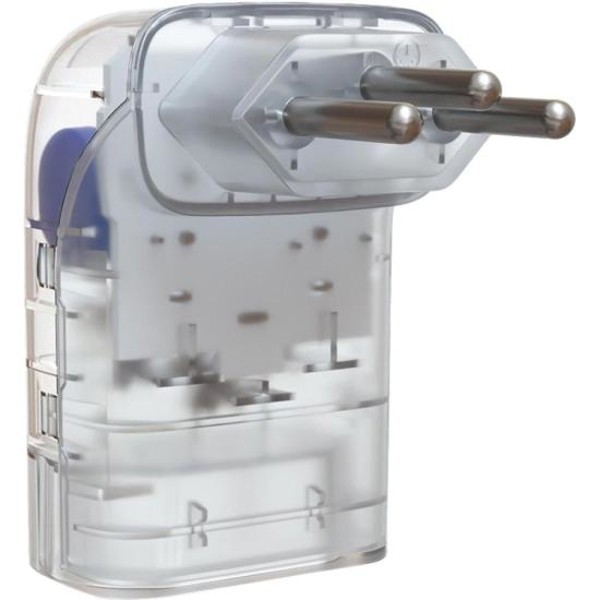 Protetor Contra Surtos DPS 3P 20A Pocket Fit Clamper Transparente