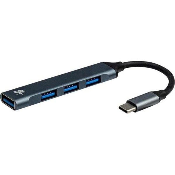 Hub USB-C 4 Portas USB-A DTC-03 5+