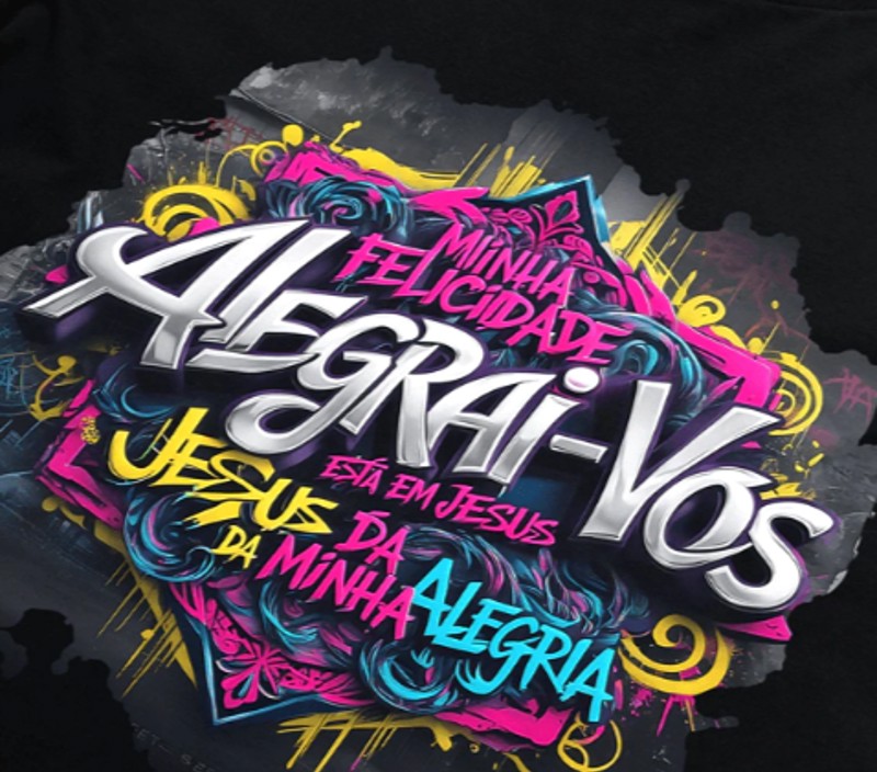 Camisa Alegrai-vos