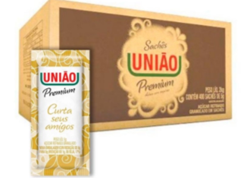 Acucar Sache Uniao 2Kg c/400