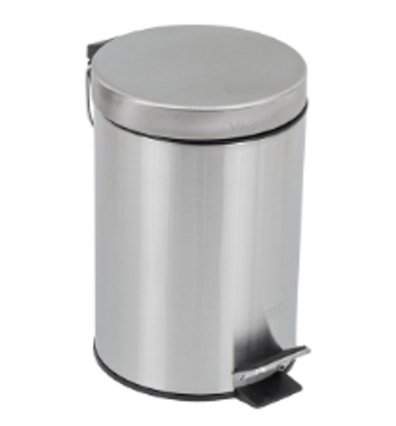 zLixeira Inox 3L
