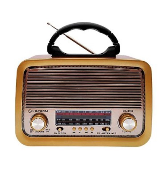 Rádio AM-FM Caixa de Som KA3199