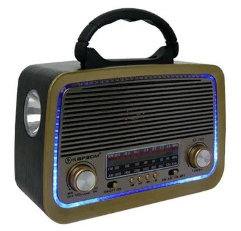 Rádio AM-FM Caixa de Som KA3199