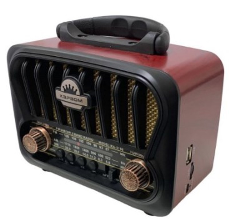 Rádio AM-FM Caixa de Som KA3180