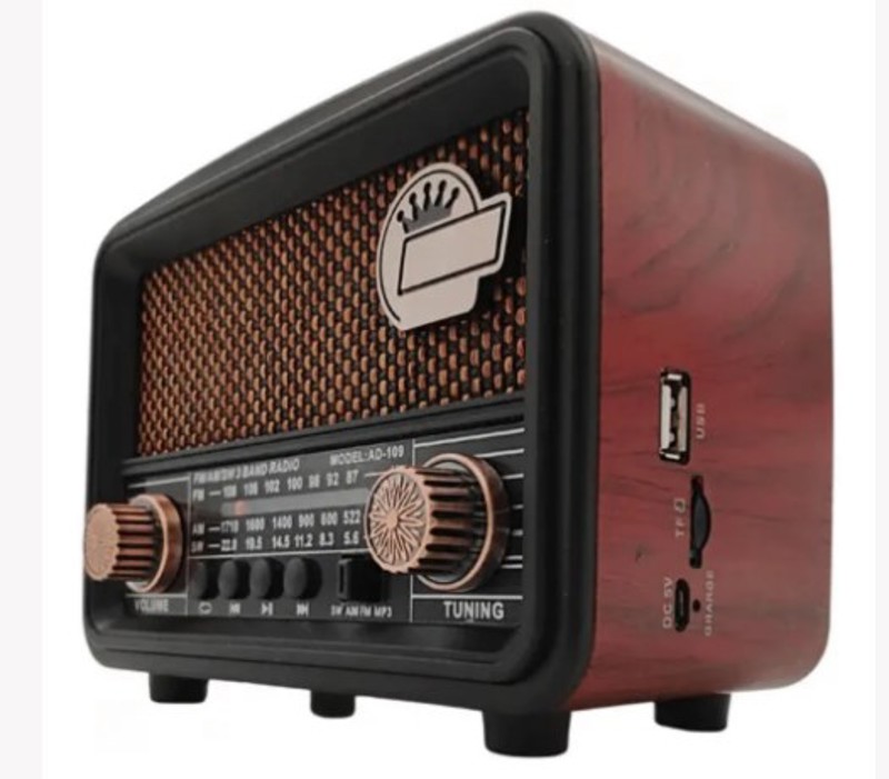 Rádio AM-FM Caixa de Som KA3181