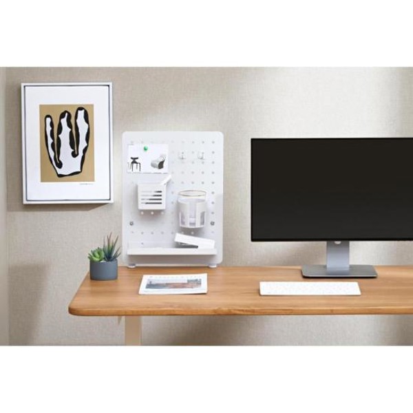 Painel Organizador Fortrek Grid Space Office Branco