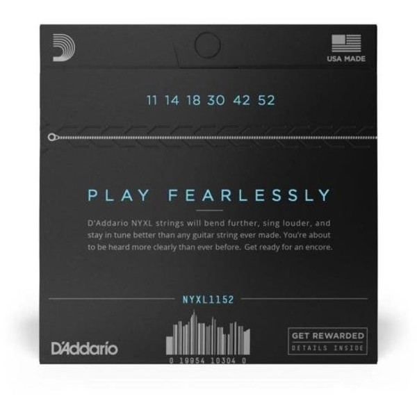 Encordoamento Guitarra Hibrido .011-.052 NYXL NYXL1152 D Addario