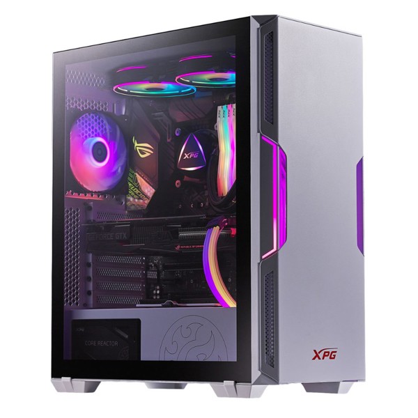 Gabinete Gamer Adata Xpg Starker Branco Lateral De Vidro Mini-itx/micro-atx/atx - Starker-whcww