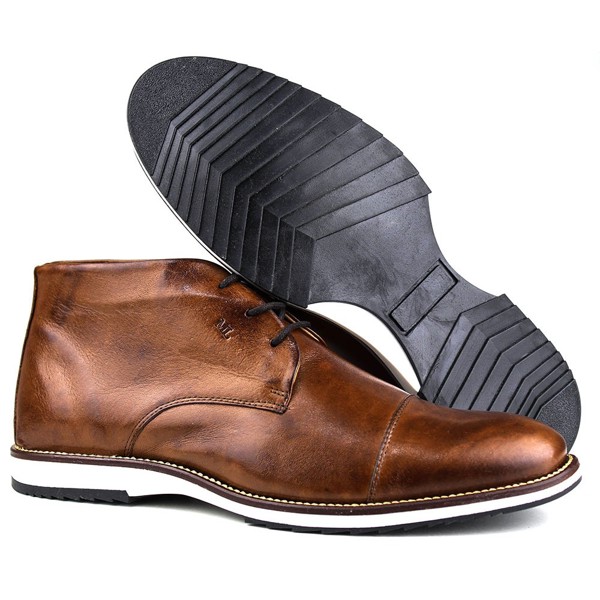 Coturno Casual Masculino Comfort Castor - MLG8007COCAS
