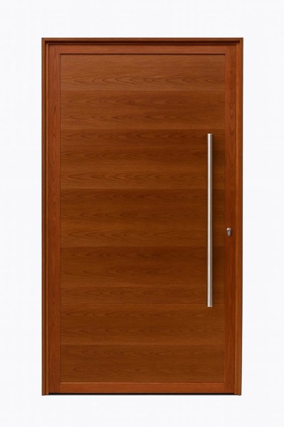 Porta lambril amadeirado fechada 210x100