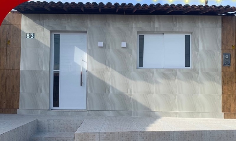 Porta lambril branco com visor lateral 210x80 