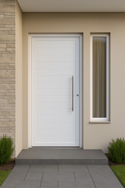 Porta lambril branco fechada 210x100