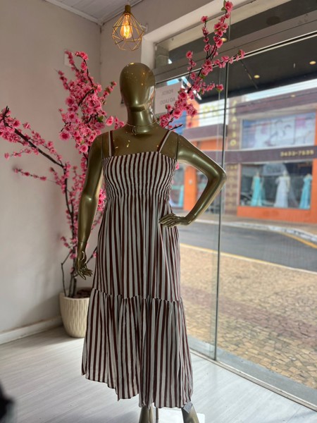 VESTIDO LASTEX LISO KAREM