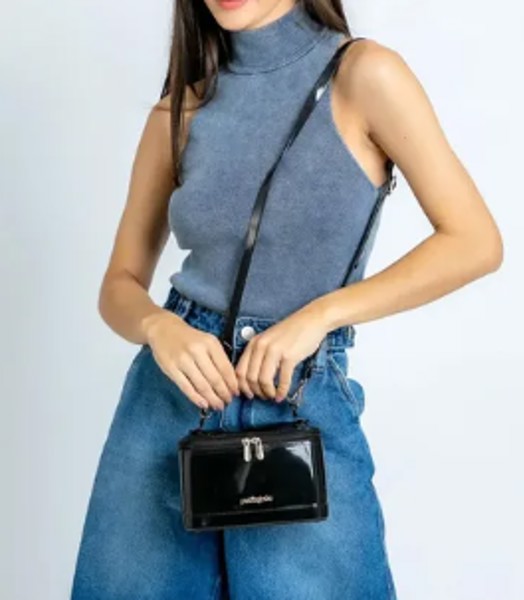 Bolsa Petite Jolie Missy Hit Preto - PJ11230