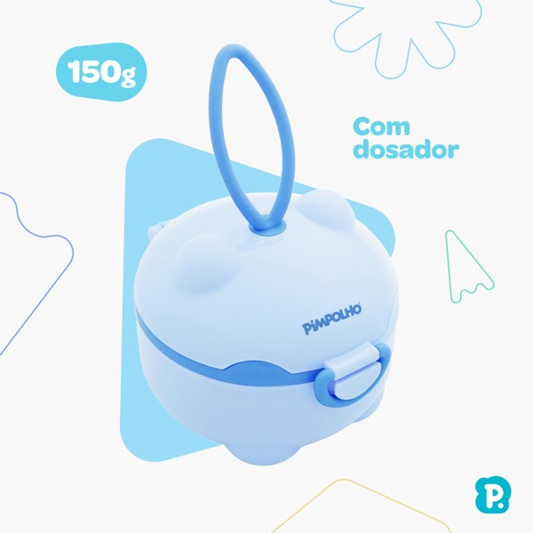 DOSADOR DE LEITE EM PO LUDICO MASC PIMPOLHO AZUL
